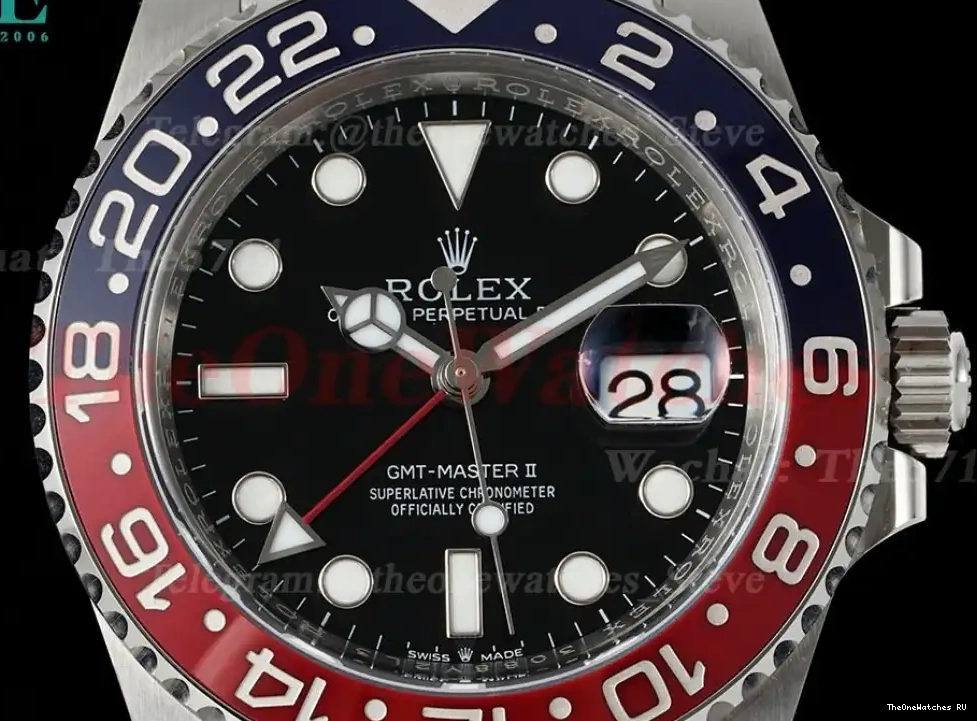 SS Clone V3 Super II SS Jub 40mm 126710 Pepsi Black Clean GMT DD3285 0512